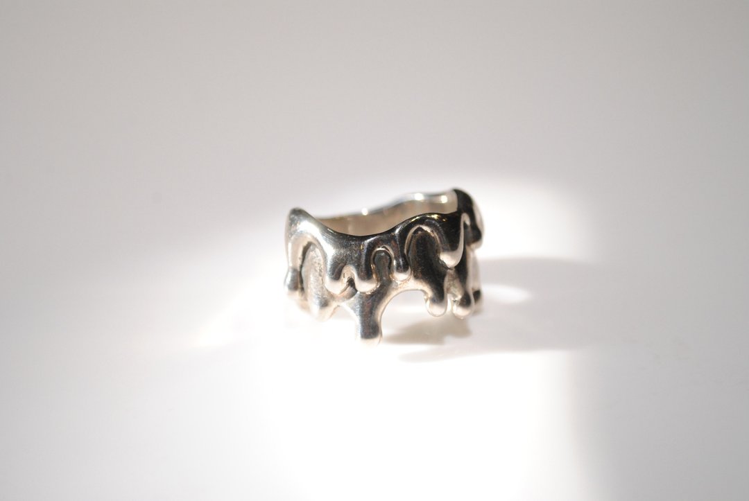 Morphen/手工银饰/戒指/Type A ring - 戒指 - 纯银 银色