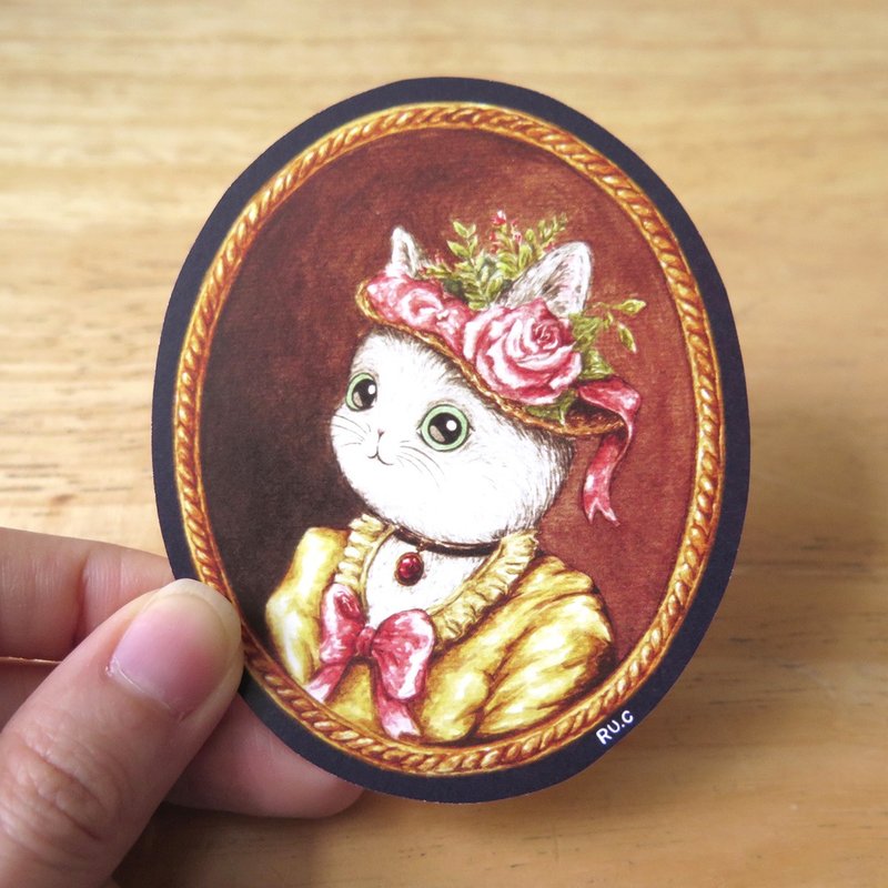 贵族猫猫 露丝 贴纸 - 贴纸 - 纸 多色