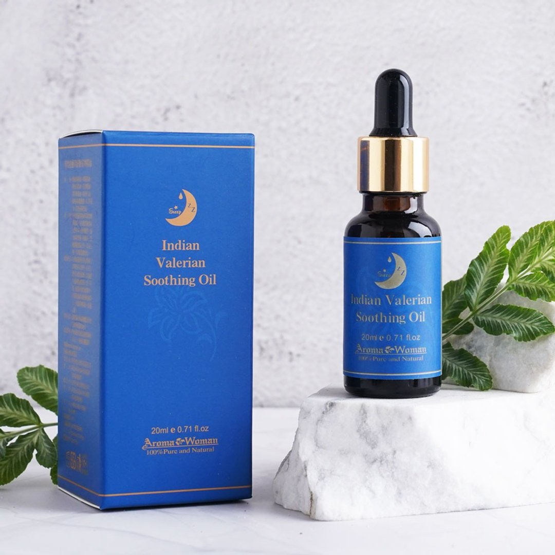痊愈草舒眠安神精油20ml x 6-草本香气-有助睡前放松 - 身体护肤/按摩油 - 其他材质 蓝色