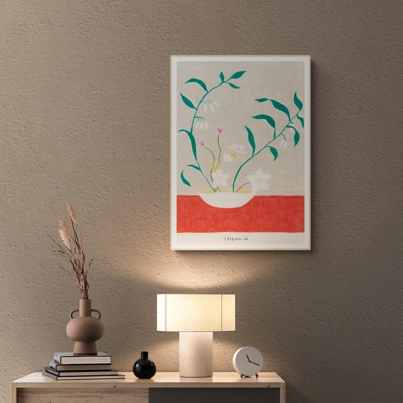 【艺术挂画】Beryl Wu | ikebana(花道) 06 - 海报/装饰画/版画 - 纸 