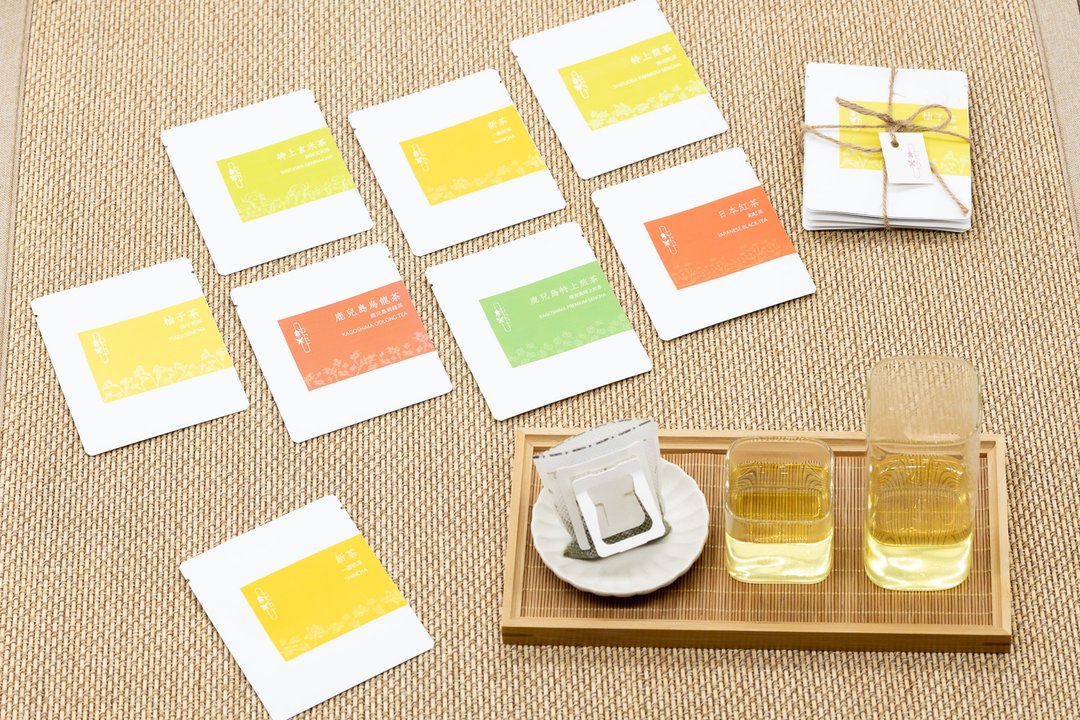 日本茶 | 交换礼物 上班族恩物 轻松易冲 手冲挂耳包 - 茶 - 新鲜食材 