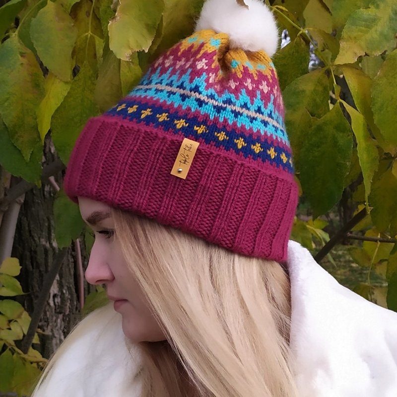 Knitting hat pattern/ Digital download - 手工艺教程/工具书 - 其他材质 