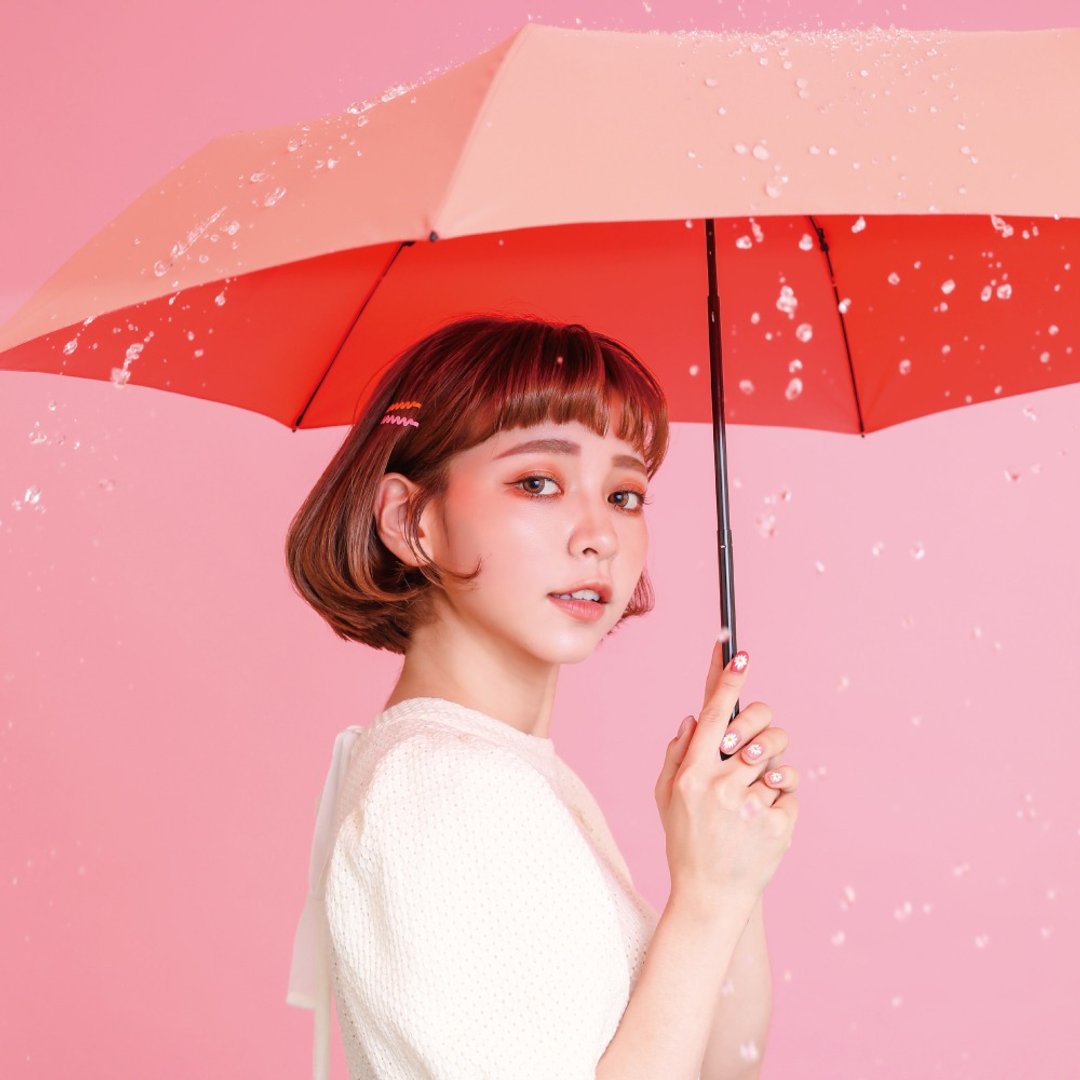 【Knirps德国红点伞】Knirps. Ultra-珊瑚橙 - 雨伞/雨衣 - 防水材质 橘色