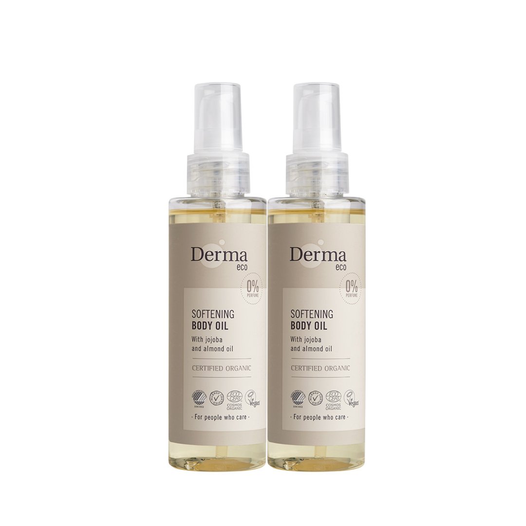 【Derma】大地有机植萃抚纹护肤油-2入组 - 身体护肤/按摩油 - 其他材质 白色