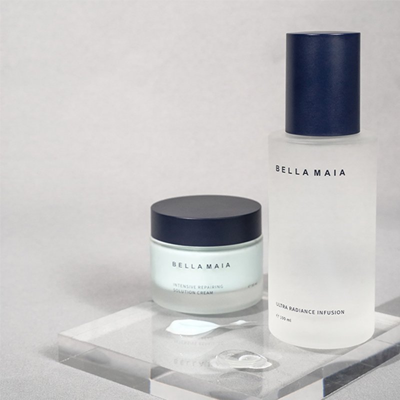 【蓓拉玛雅】紧肤保湿水凝露 100ml + 蓝铜胜肽抗皱霜 50ml - 其他 - 其他材质 