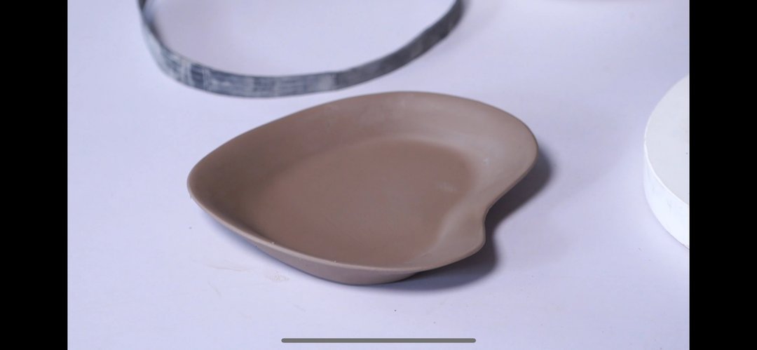 一片芋头叶 点心盘 手作DIY体验套组 - 陶艺 - 其他材质 卡其色