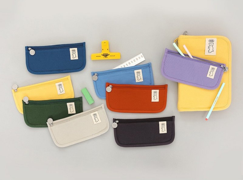 Romane 365系列 文创 铅笔盒 笔袋 ver.2 - 铅笔盒/笔袋 - 棉．麻 