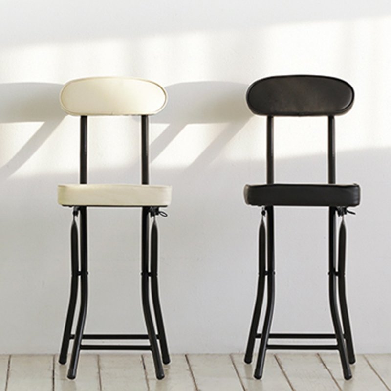 【MH家居】坦格利方型靠背折叠椅 椅凳 折叠椅 铁脚椅 餐椅 家具 - 其他家具 - 其他材质 