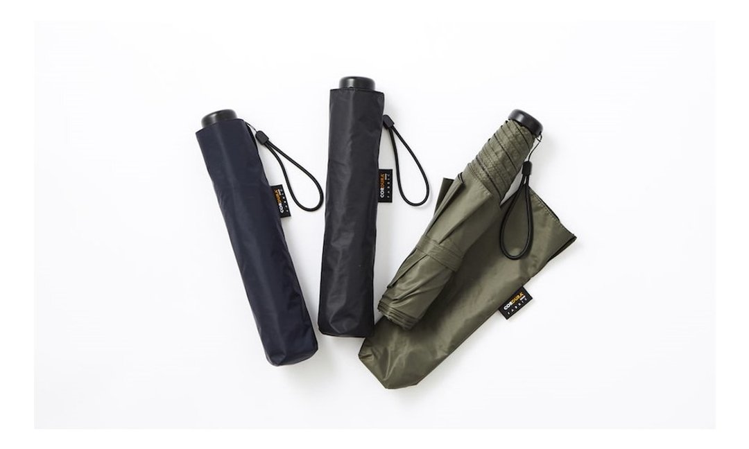 【轻身又耐用 】手动款CORDURA 面料的遮光伞│HEAT BLOCK - 雨伞/雨衣 - 防水材质 黑色