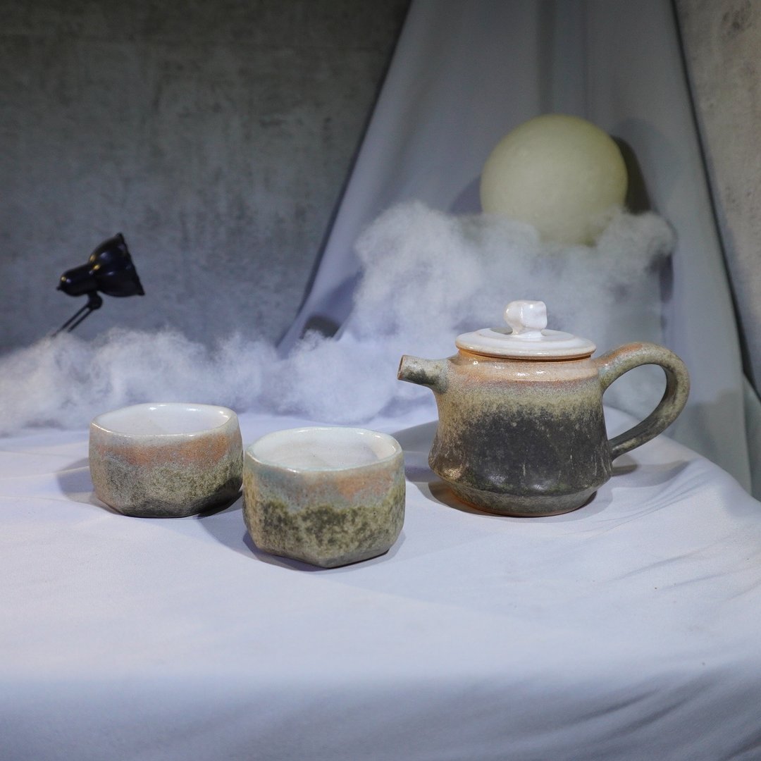 锈青茶具组 - 茶具/茶杯 - 陶 多色