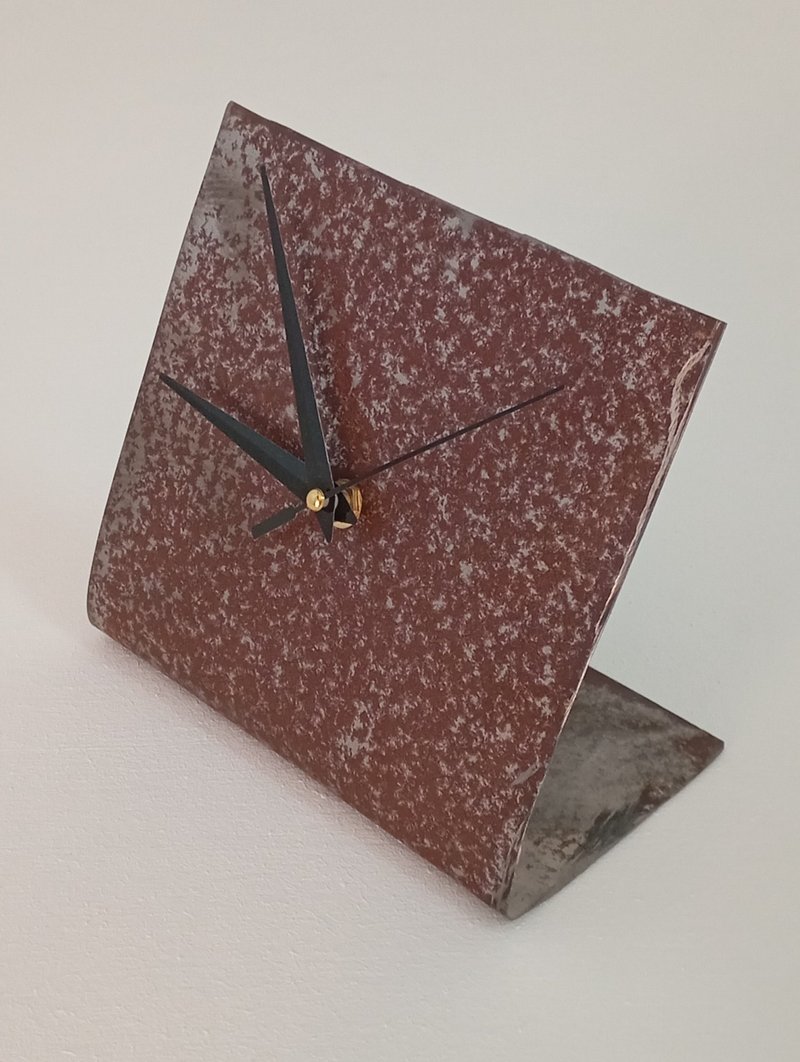 金属桌钟传统艺术钟表 - 时钟/闹钟 - 其他金属 灰色