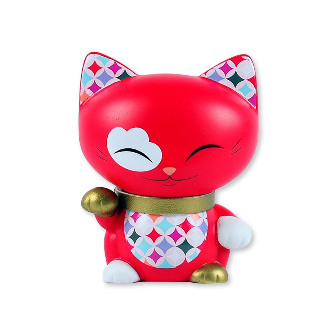 病除招福 玛尼幸运猫-红【Mani the lucky cat-S版】 - 摆饰 - 树脂 红色