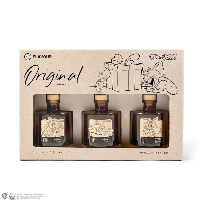 FLAVOUR TOM & JERRY宠物友善香氛系列 ORIGINAL | 香氛扩香礼盒 - 香薰/精油/线香 - 其他材质 