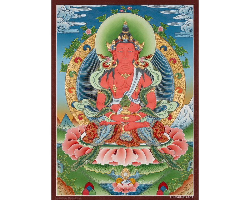 佛教无量寿佛唐卡画 - 墙贴/壁贴 - 其他材质 多色