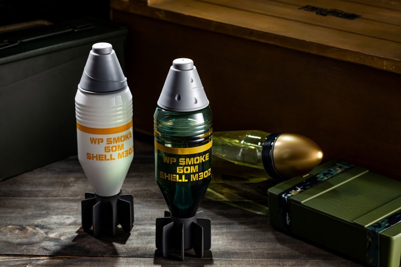 迫击炮水壶The Mortar-style Water Bottle - 水瓶/水壶 - 塑料 