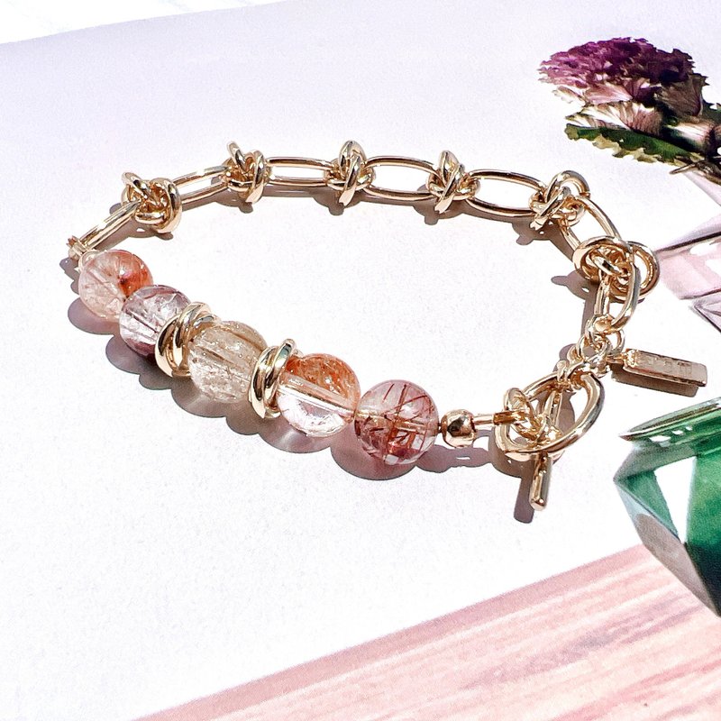 彩色发晶 | 定制化手链 - 手链/手环 - 水晶 