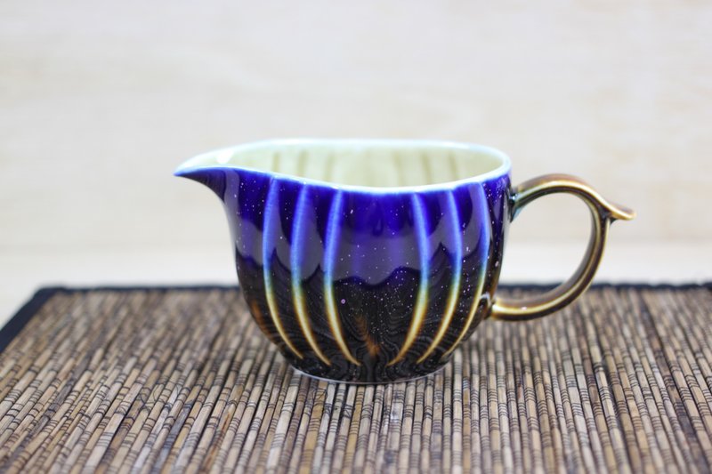 【沐春生活】晓樱 结晶釉 茶海 公道杯 莺歌名家叶敏祥作品 - 茶具/茶杯 - 陶 