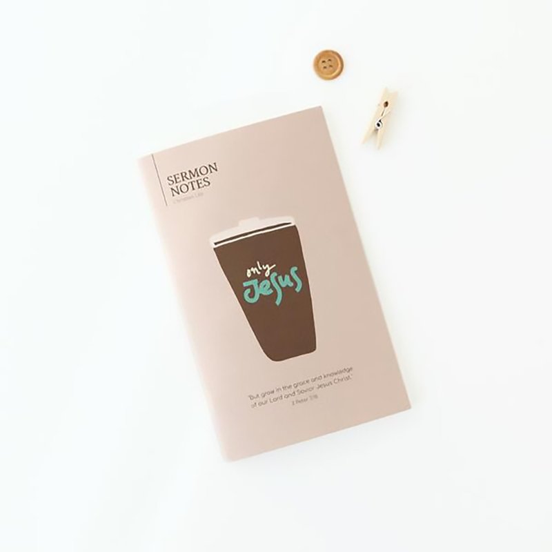 Gracebell 系列 Typo note 02. Sermon note - 笔记本/手帐 - 纸 多色