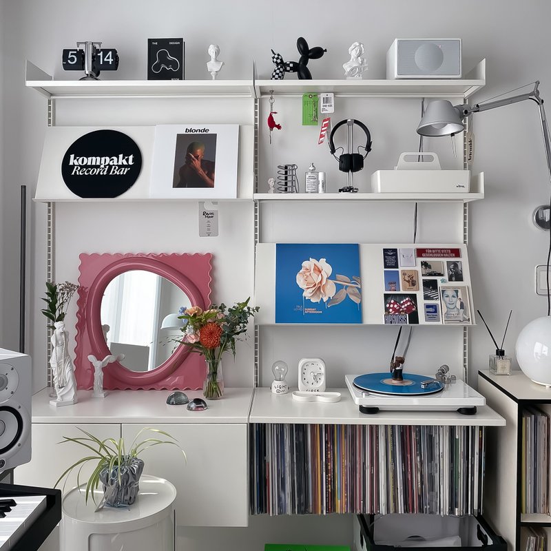 PHEF 馄饨镜：樱花色 - 其他家具 - 塑料 粉红色