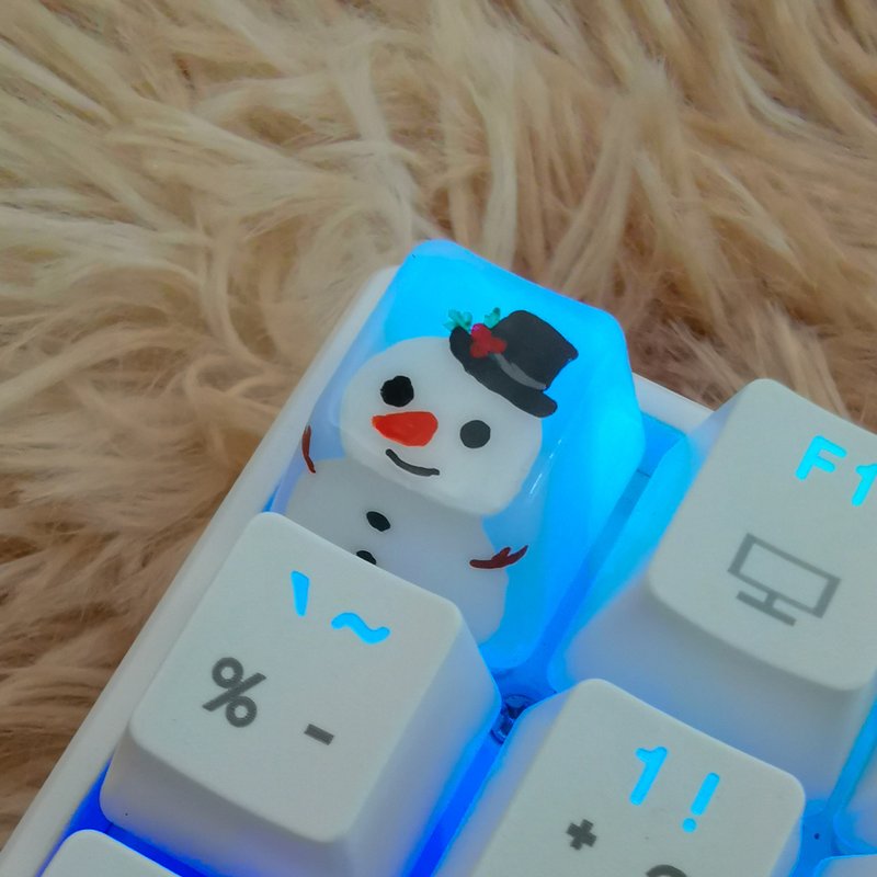 Christmas gift - OEM Snow man - 电脑配件 - 塑料 透明