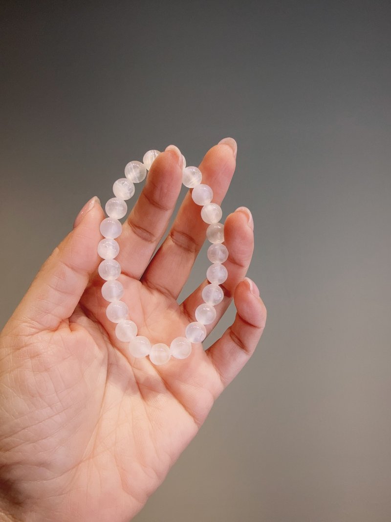 B4- 原矿透石膏 Z-20250918-525 - 手链/手环 - 宝石 