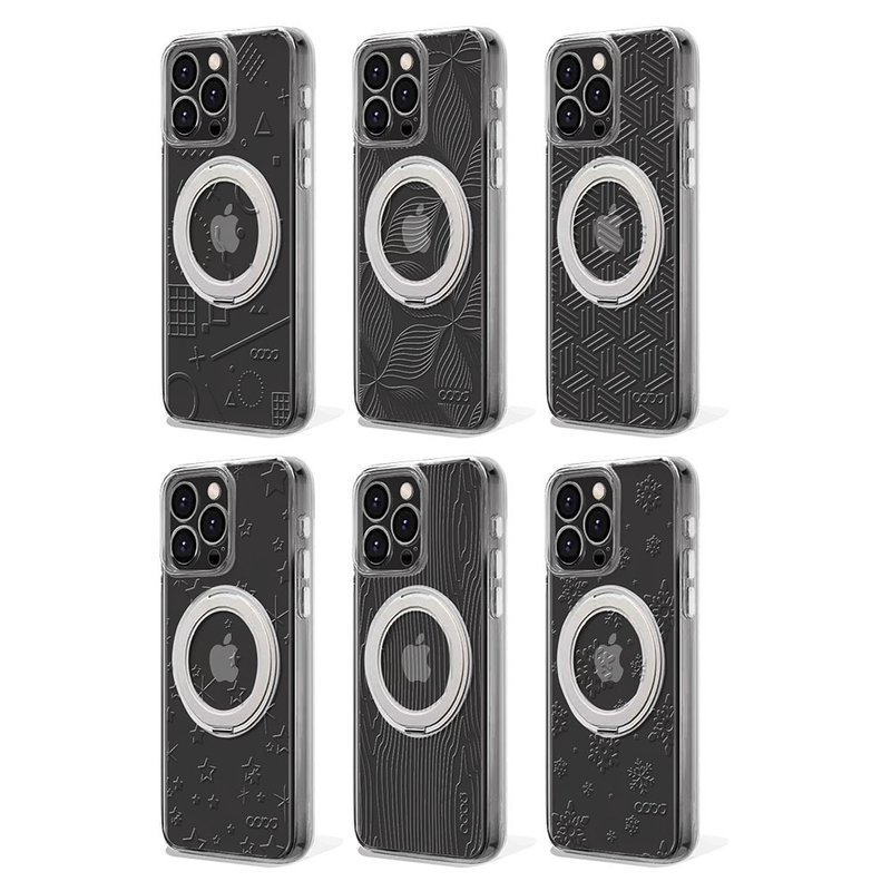 apbs iPhone 14/13系列 军规360旋转磁吸立架手机壳-多图可选6 - 手机壳/手机套 - 其他材质 多色