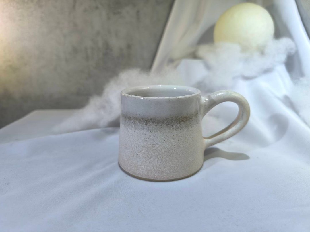 雪樱小山形杯-约200ml,茶杯,马克杯,水杯,咖啡杯 - 咖啡杯/马克杯 - 陶 多色