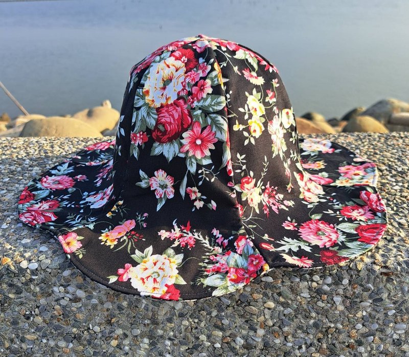 骨董花之郁金香帽 - 帽子 - 棉．麻 