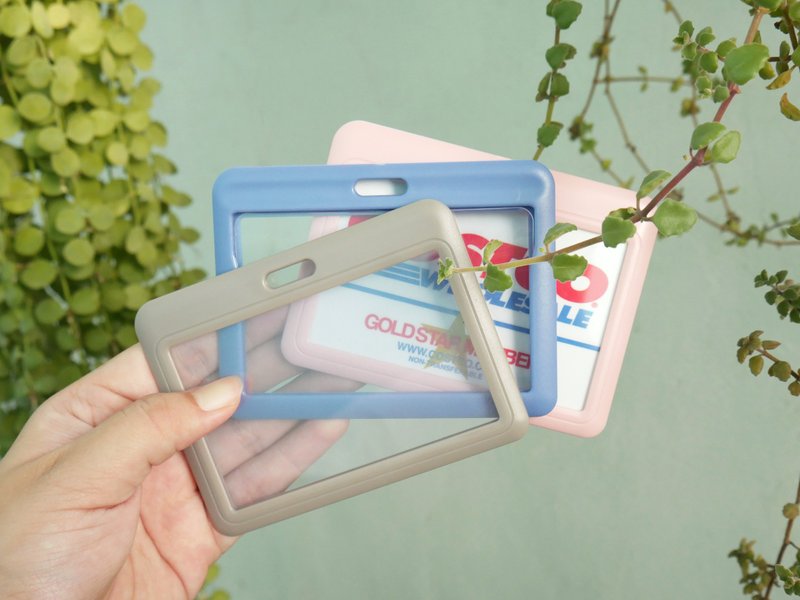 大人－双面透明证件套 (横式)。JTE-59 - 证件套/卡套 - 塑料 