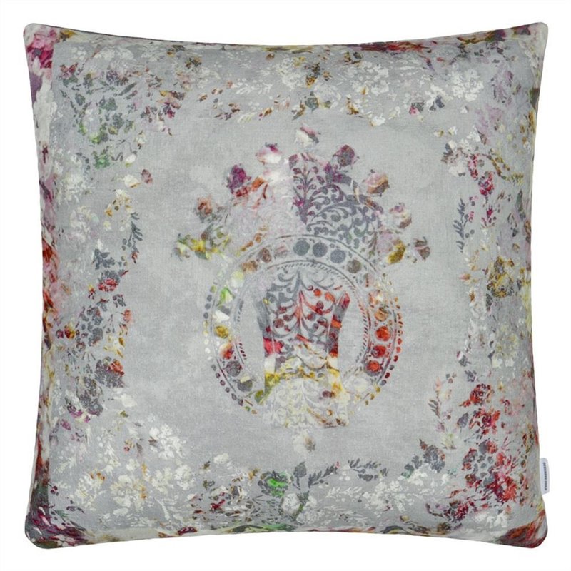 英国 抱枕/靠枕 Osaria Dove - 55x55cm - 枕头/抱枕 - 亚麻 蓝色