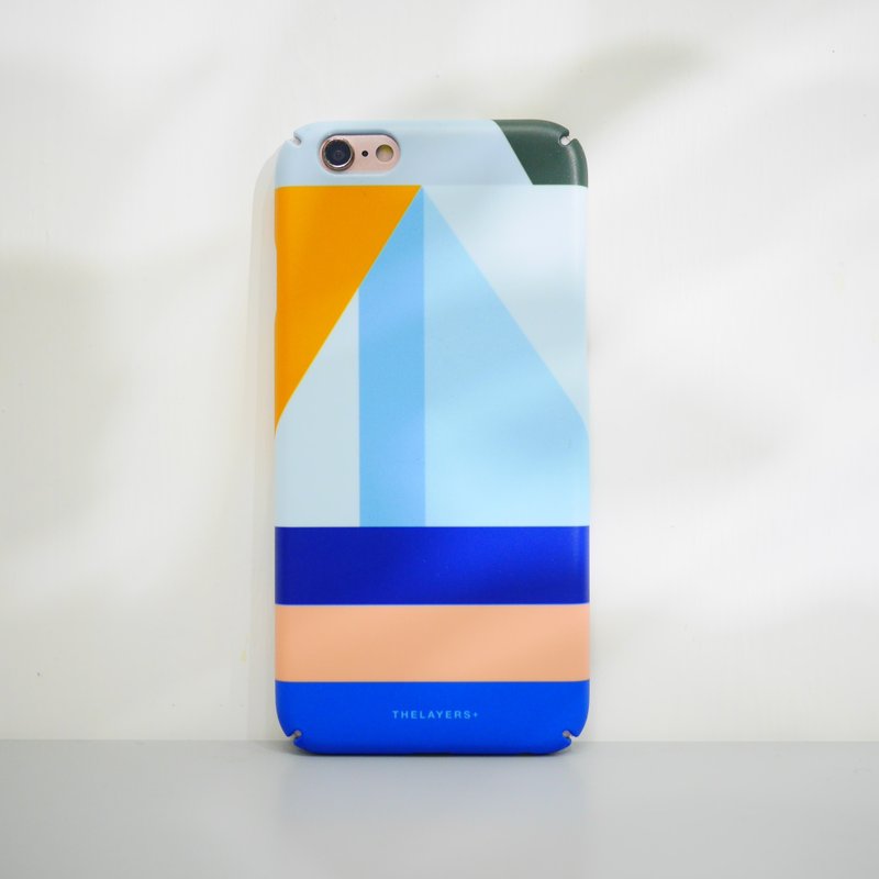 原创Graphic Print 撞色拼接GOLDFISH BOWL Phone case刻字手机壳 - 手机壳/手机套 - 塑料 多色