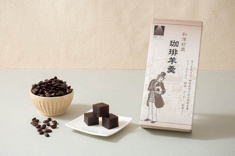 【日本直送・Pinkoi限定】神户咖啡物语 咖啡羊羹400g×3盒_G-011 - 咖啡 - 新鲜食材 咖啡色