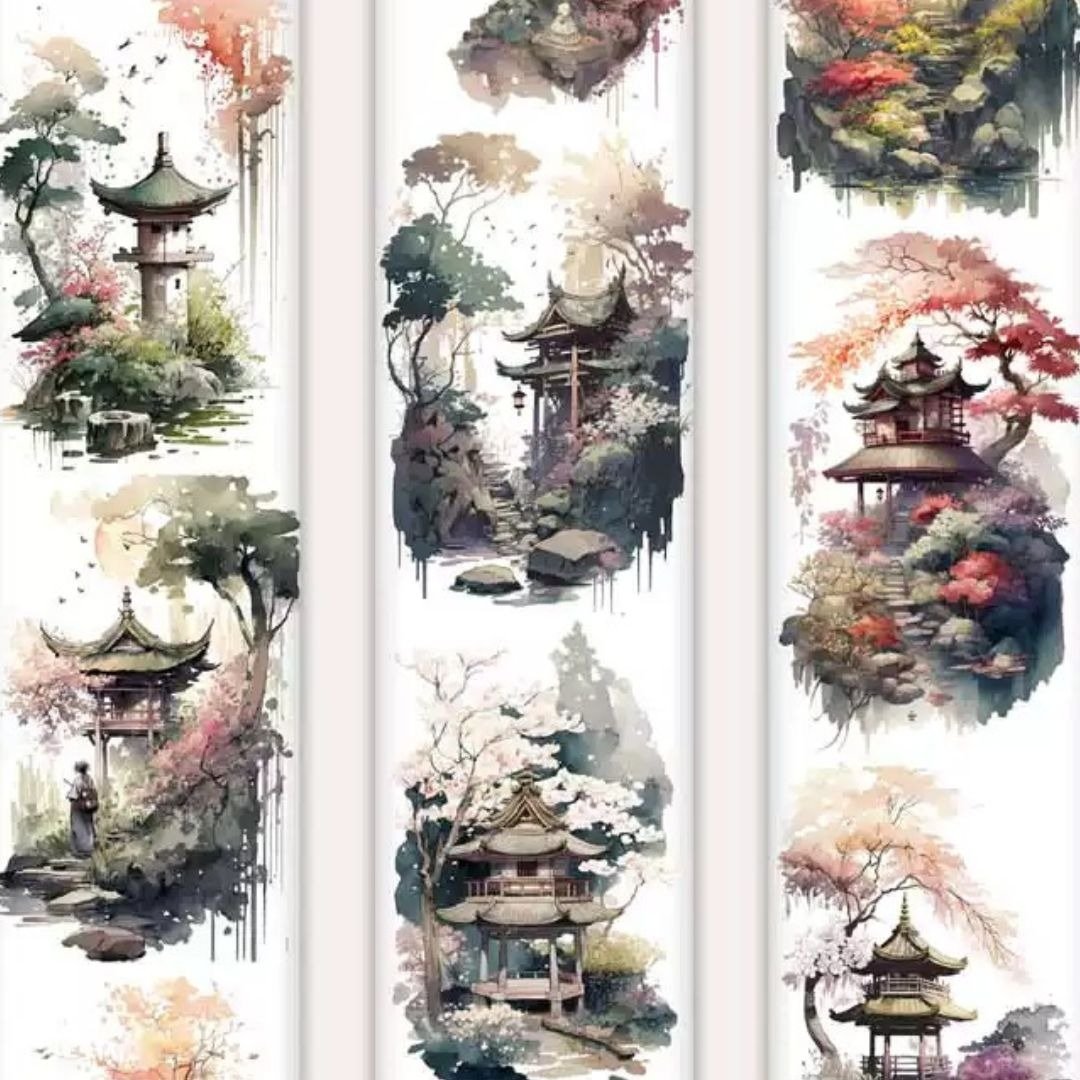 林下小築 和紙 膠帶 - 纸胶带 - 其他材质 