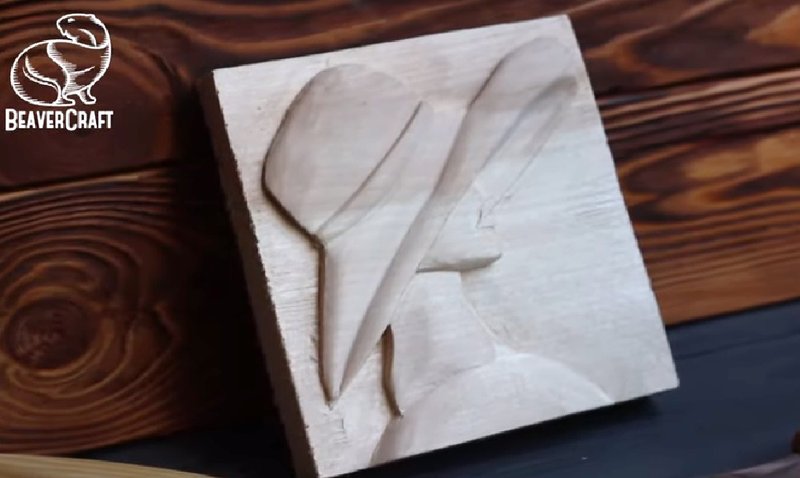 DIY 手作雕刻材料包 - 她的轮廓 - 木工/竹艺/纸艺 - 木头 咖啡色