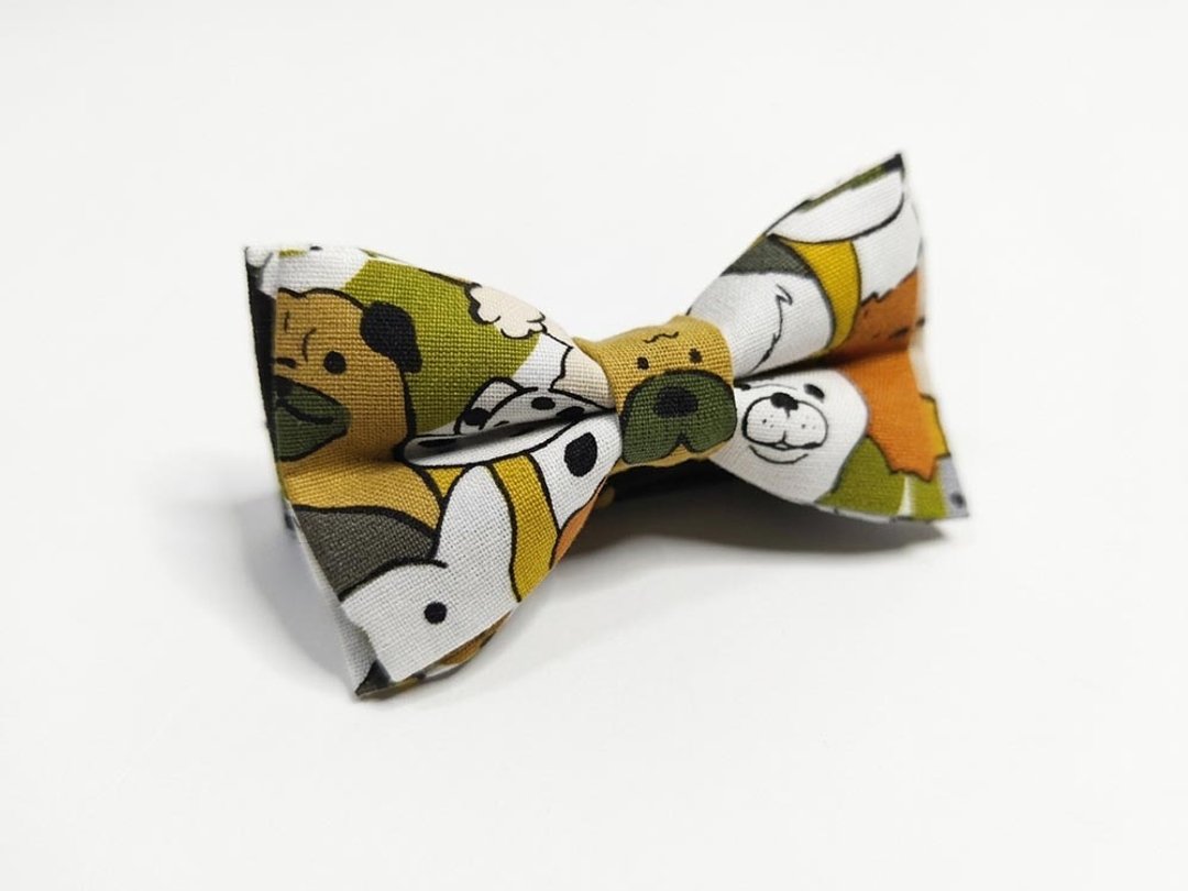 猫狗大战 可爱风领结 BowTies - 领结/领巾 - 棉 多色