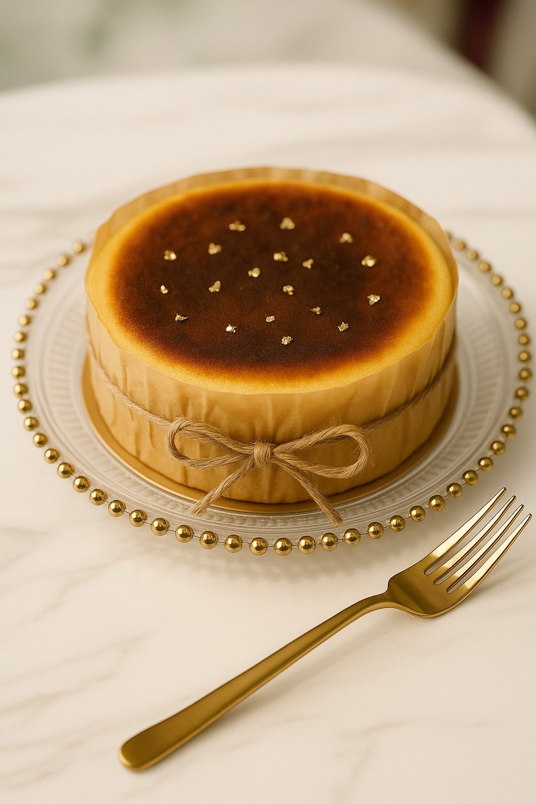 6寸巴斯克焦香起司蛋糕 Basque Cheese Cake - 蛋糕/甜点 - 新鲜食材 
