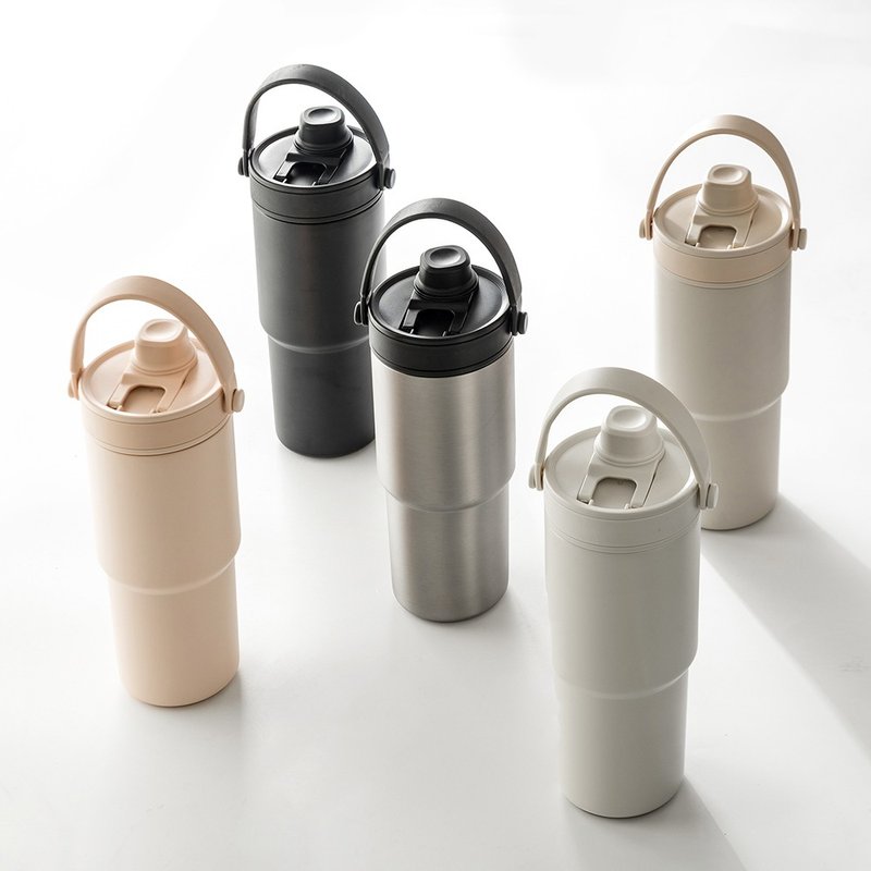 【定制化礼物】手提吸管杯 / 保温杯 / 735ml / 冰霸杯 /定制 - 保温瓶/保温杯 - 不锈钢 