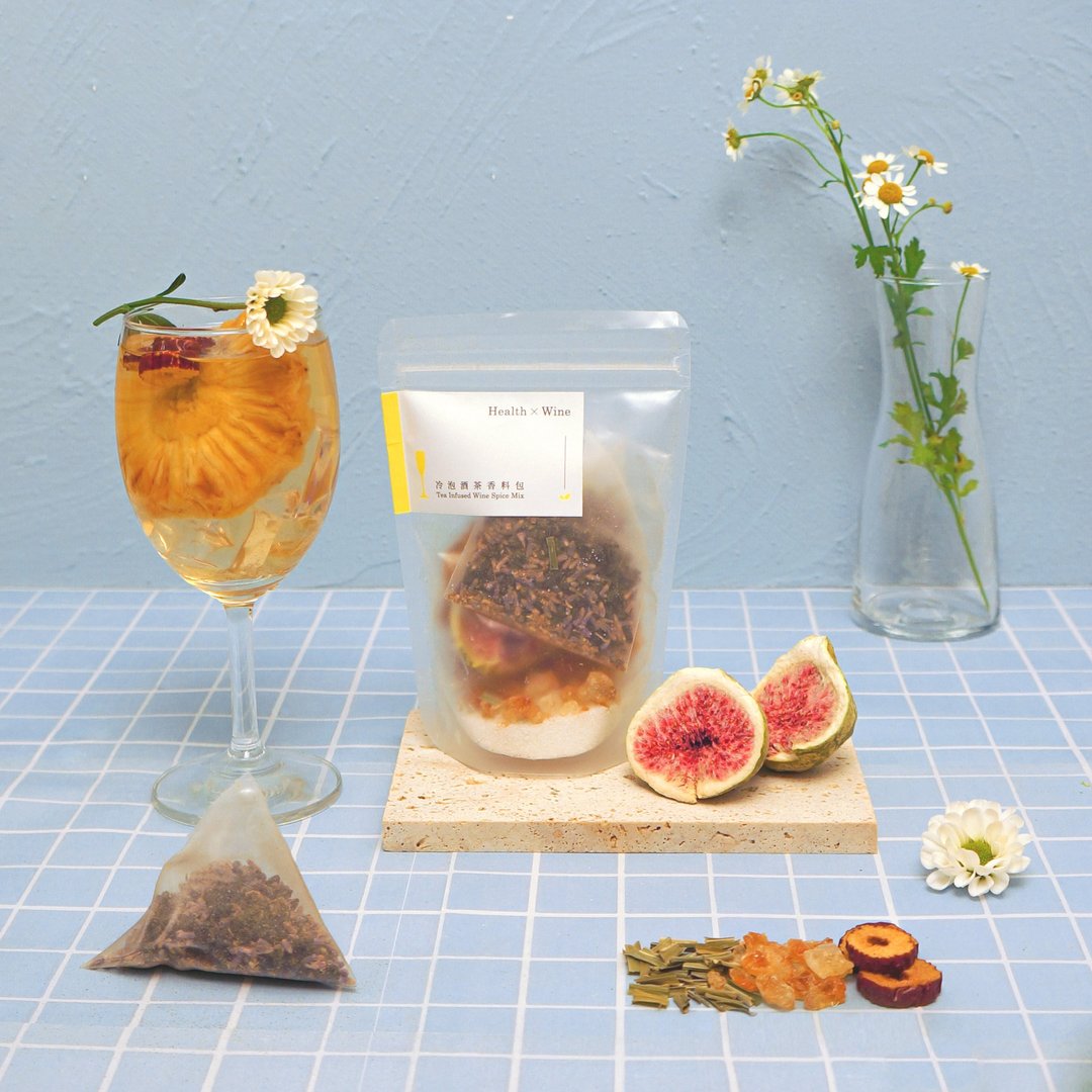 白酒香料包  春映四季风味 严选草本原料香料 - 料理包 - 植物．花 白色