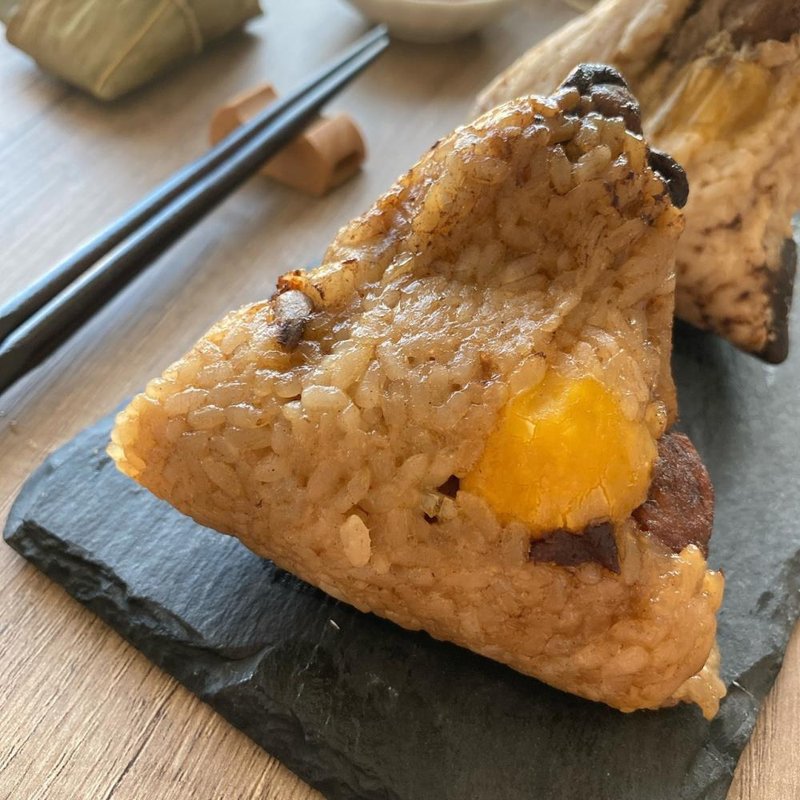 【新竹干家】特制肉粽5入礼盒(2盒)(含运) - 五谷杂粮/米 - 其他材质 白色