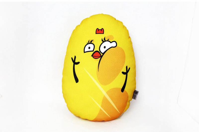 好鸡蛋！抱枕／交换礼物／黄金蛋 - 枕头/抱枕 - 其他材质 黄色