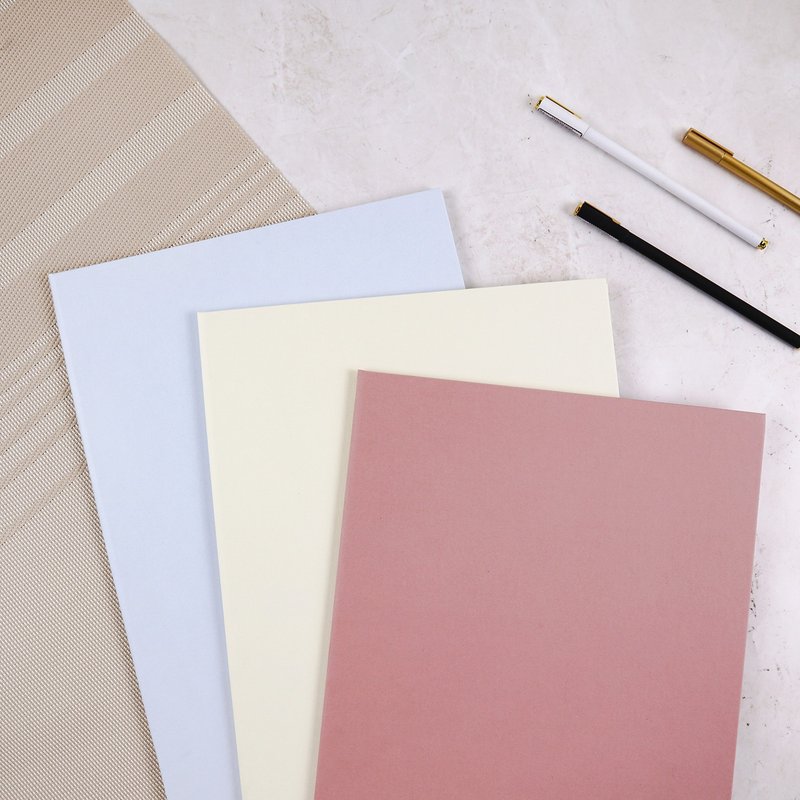 结婚书约夹【 沁夏甜筒系列 | 香草+苏打+草莓牛奶 】 - 婚礼誓言书 - 纸 粉红色