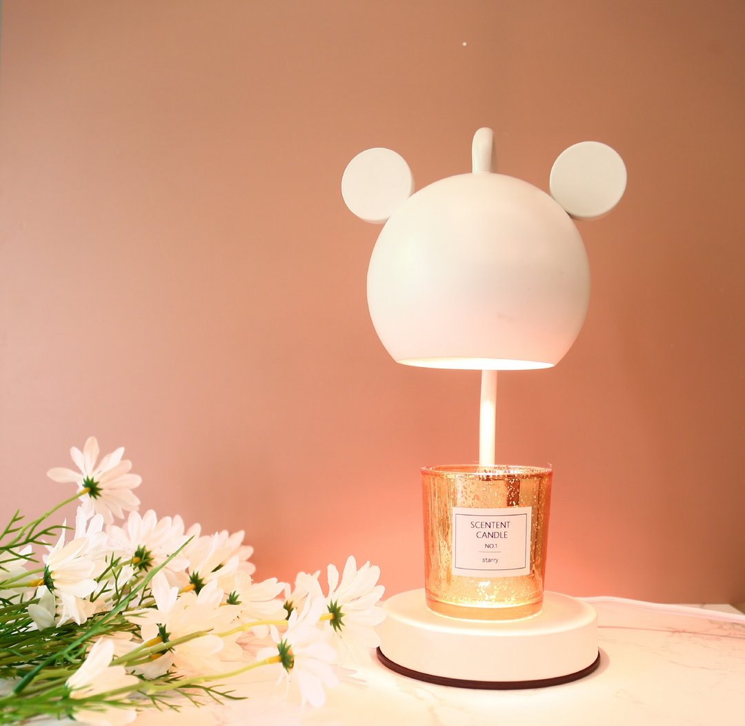 STARRY 香氛融蜡灯 - Mickey米奇 (白色) 可调光 - 灯具/灯饰 - 其他金属 白色