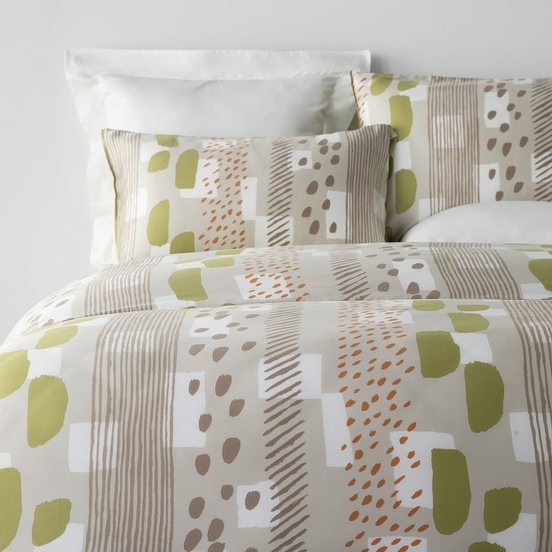 【独家预购】SOU・SOU HOLA 天丝床包两用被组双人 胡同 - 寝具 - 其他人造纤维 绿色