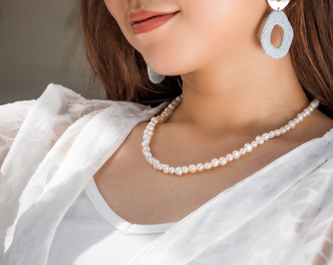 Milk & Honey Necklace - 项链 - 珍珠 