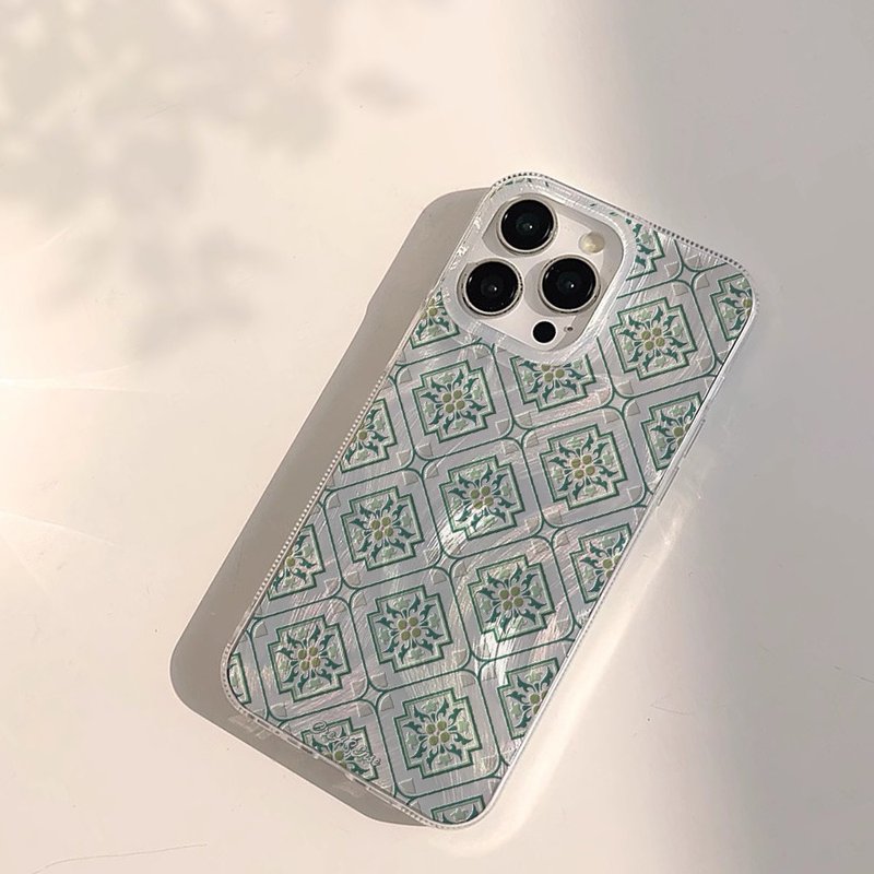 月菱翠韵 透彩花砖系列 银河手机壳 CSBT04 - 手机壳/手机套 - 硅胶 多色