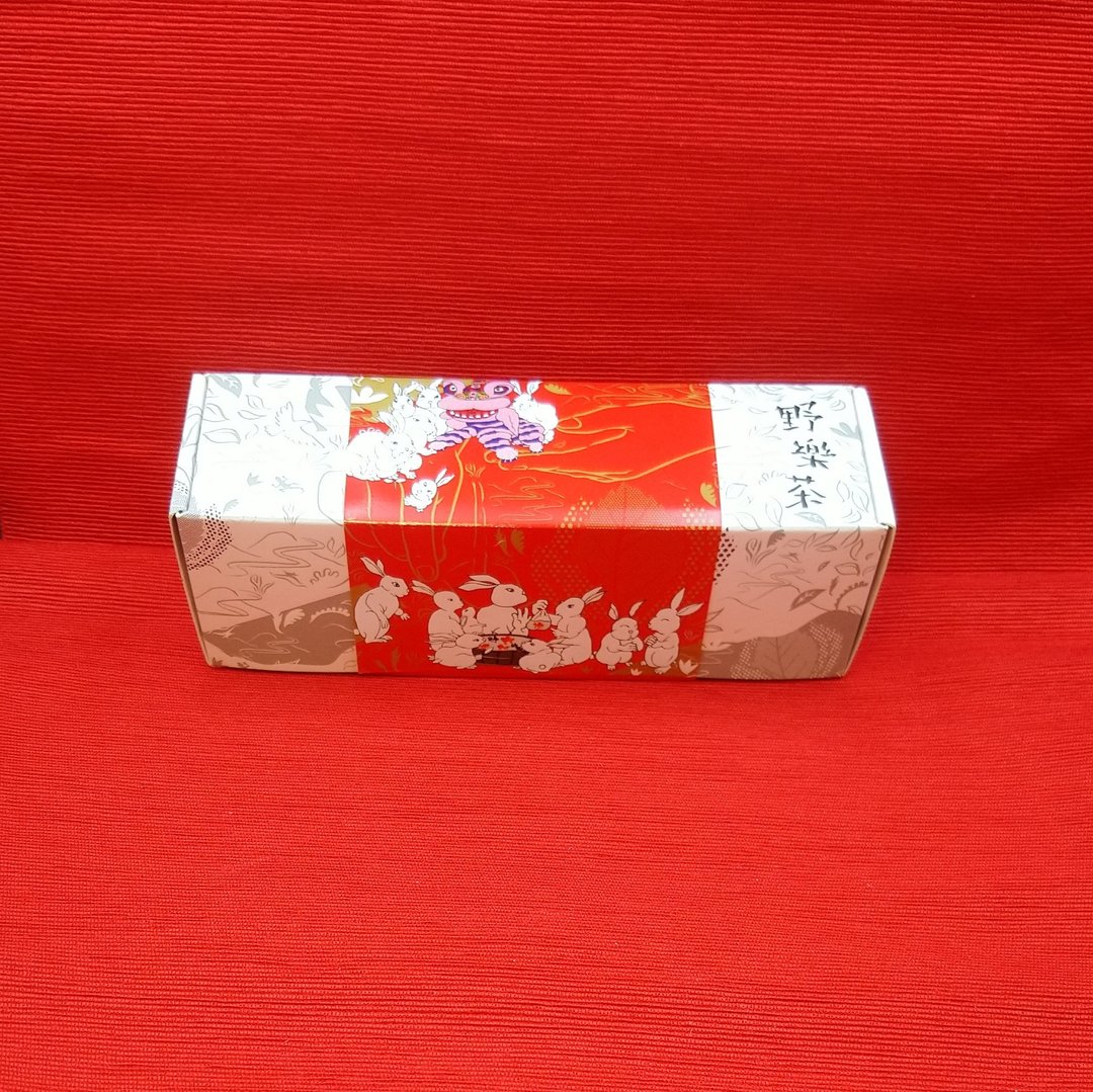 茶叶礼盒 -【野乐茶】茶山太极之茶山福兔综合茶包礼盒 (4 入) - 茶 - 植物．花 红色
