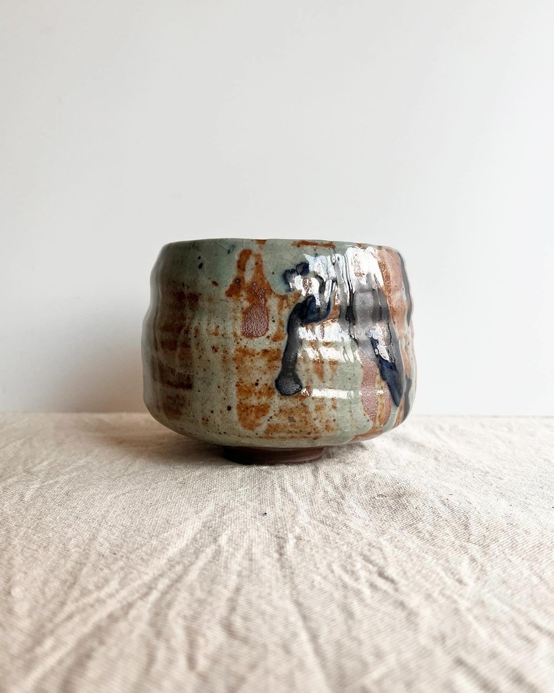 蓝洞 茶碗 | 陶茶具 - 茶具/茶杯 - 陶 蓝色