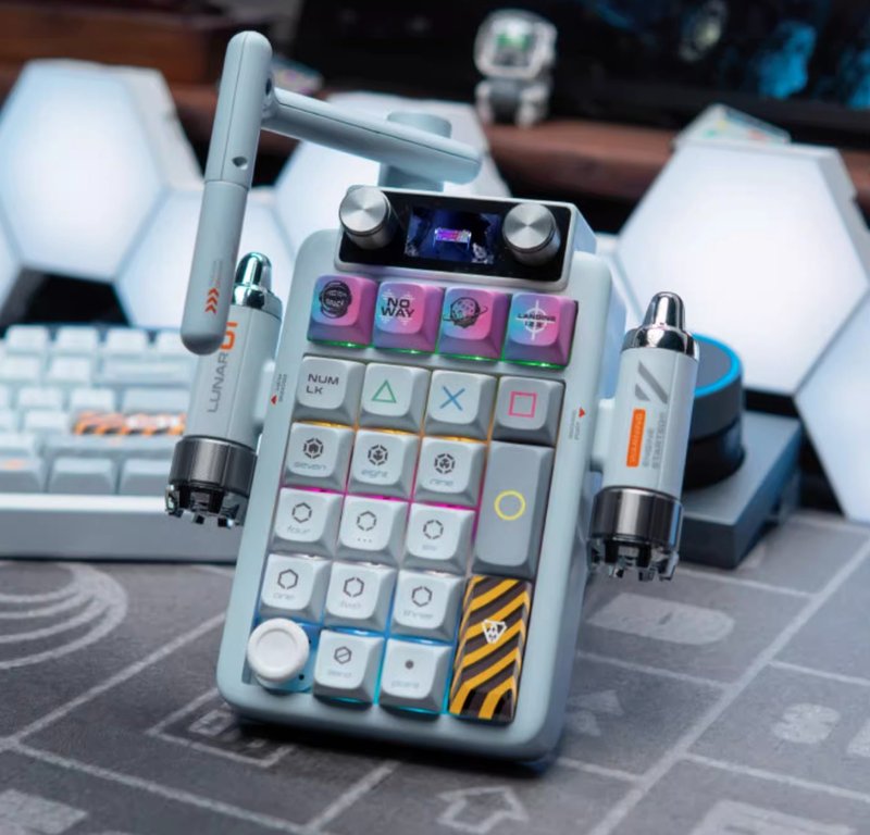 Lunar02太空船 数字小键盘 windows | android | mac | linux - 电脑配件 - 其他材质 多色