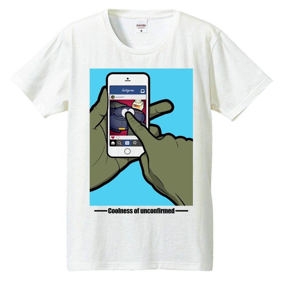 T-shirt / alien SNS - 男装上衣/T 恤 - 棉 白色