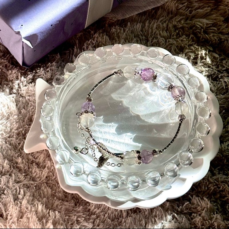 人鱼の泡影  - 招贵人 / 情绪 / 智慧 - 手链/手环 - 宝石 多色